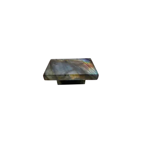Cabinet knob RECTANGLE Labradorite