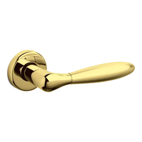 Poignée de porte COMET rosace ronde