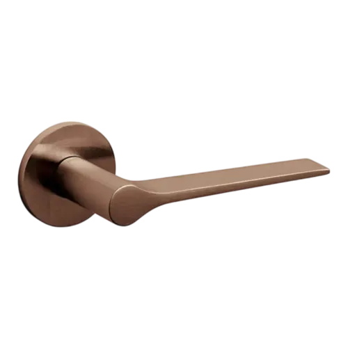 Poignée de porte LAMA L rosace ronde