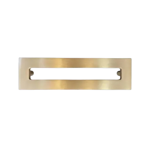 Poignée de tirage CD rectangle lisse EA 160mm