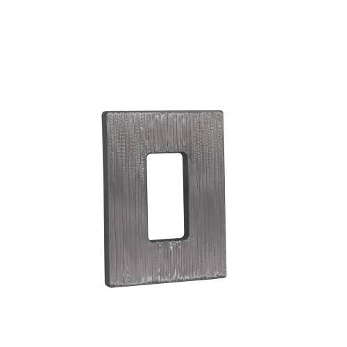 Cabinet knob CD VIRTUOSE rectangle 60x40mm